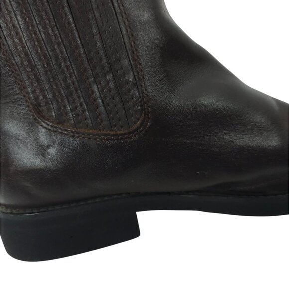 Establo Ankle Boot Mens Size US 8 Mex 27 EU 41 Pull On Brown Leather Style 555 main image 9